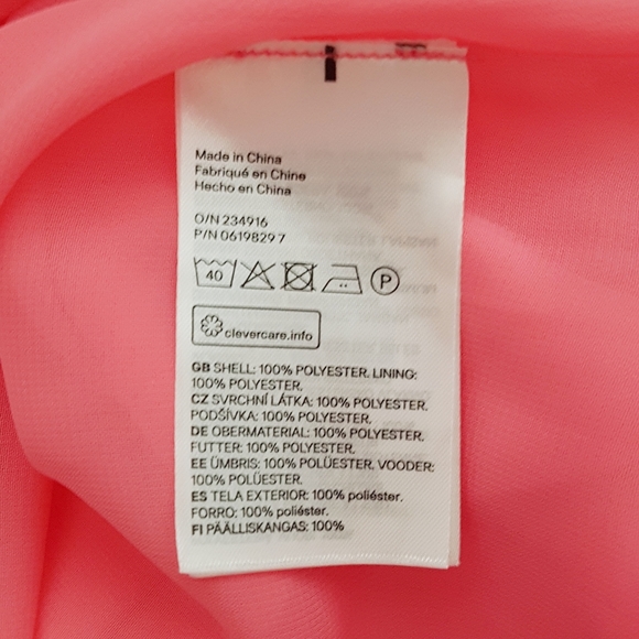 H&M Pink Bell Sleeve Shift Dress - Picture 6 of 7